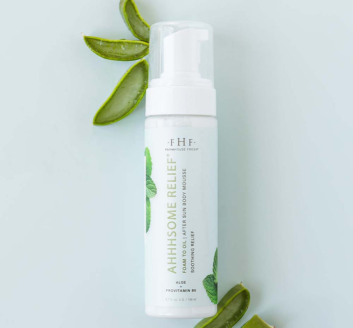 Farmhouse Fresh Ahhhsome Relief® Foam-to-Oil After Sun Body Mousse