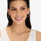 Melinda Maria "Ashley" Reversible Hoops 1"-Gold