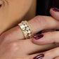 Melinda Maria "Ashley" Venice Ring-Gold