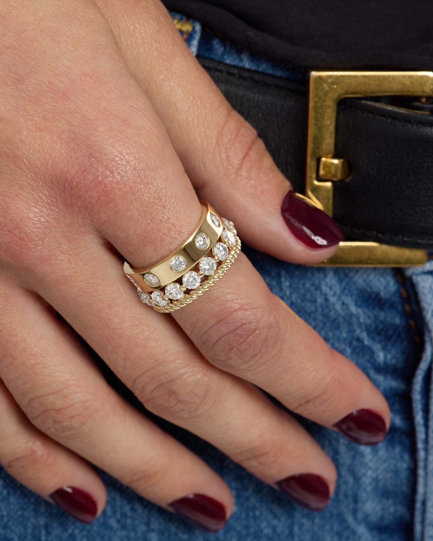 Melinda Maria "Ashley" Venice Ring-Gold