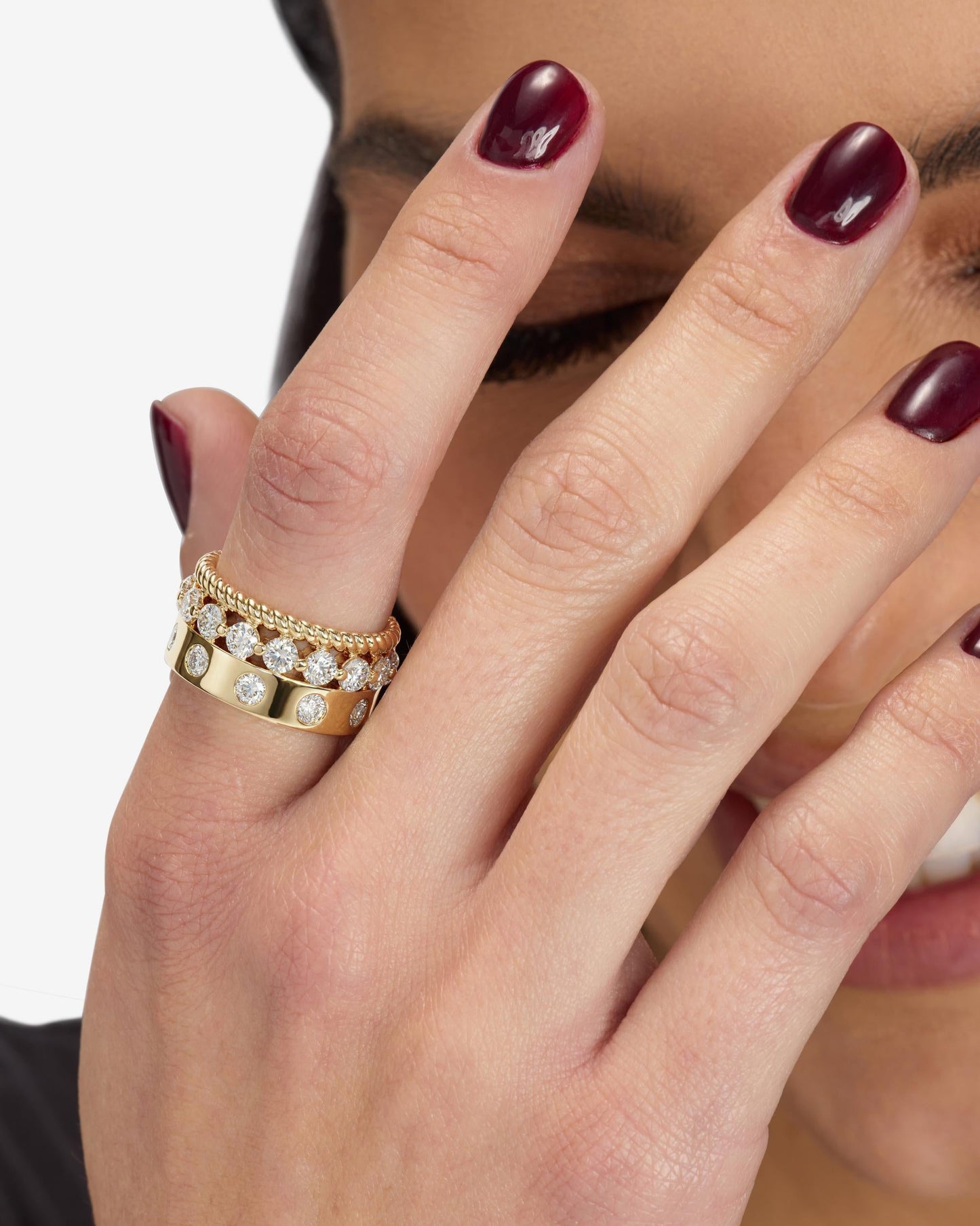 Melinda Maria "Ashley" Venice Ring-Gold