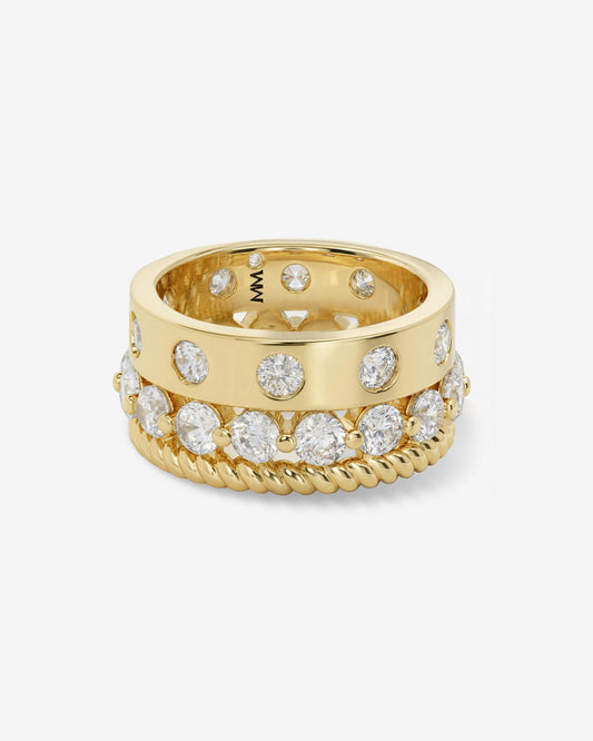 Melinda Maria "Ashley" Venice Ring-Gold