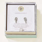 Spartina 449 Sea La Vie Stud Earring-Unbreakable/Links-Silver
