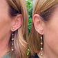 LeMel Bubble Pearl Chain Earrings