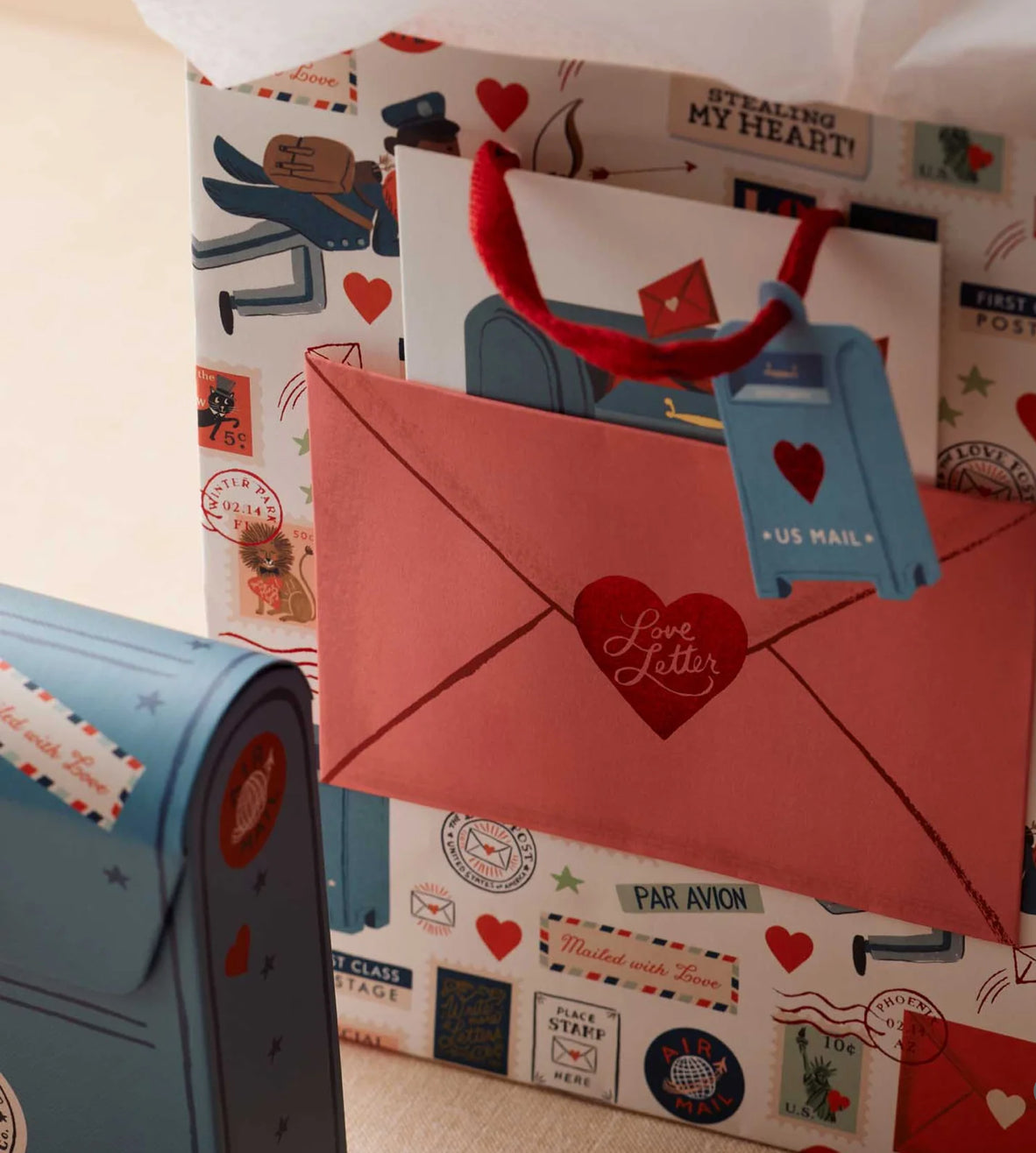 Rifle Paper Co. "Love Letters" Gift Bag