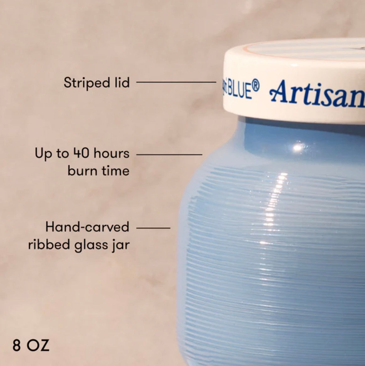 Capri Blue Caffe Capri Petite 8oz Candle-Volcano