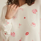 Z Supply Mira Sweet Things L/S Top-Vanilla Ice