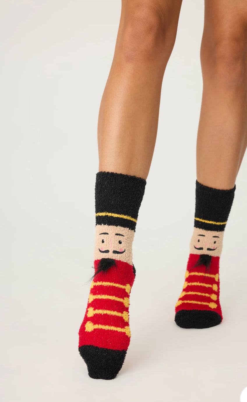 PJ Salvage "Nutcracker" Socks-Black