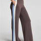 Spanx AirEssentials® Colorblock Track Pants - Dark Cacao/Powder