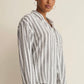 Z Supply Perfect Line Striped Top-White