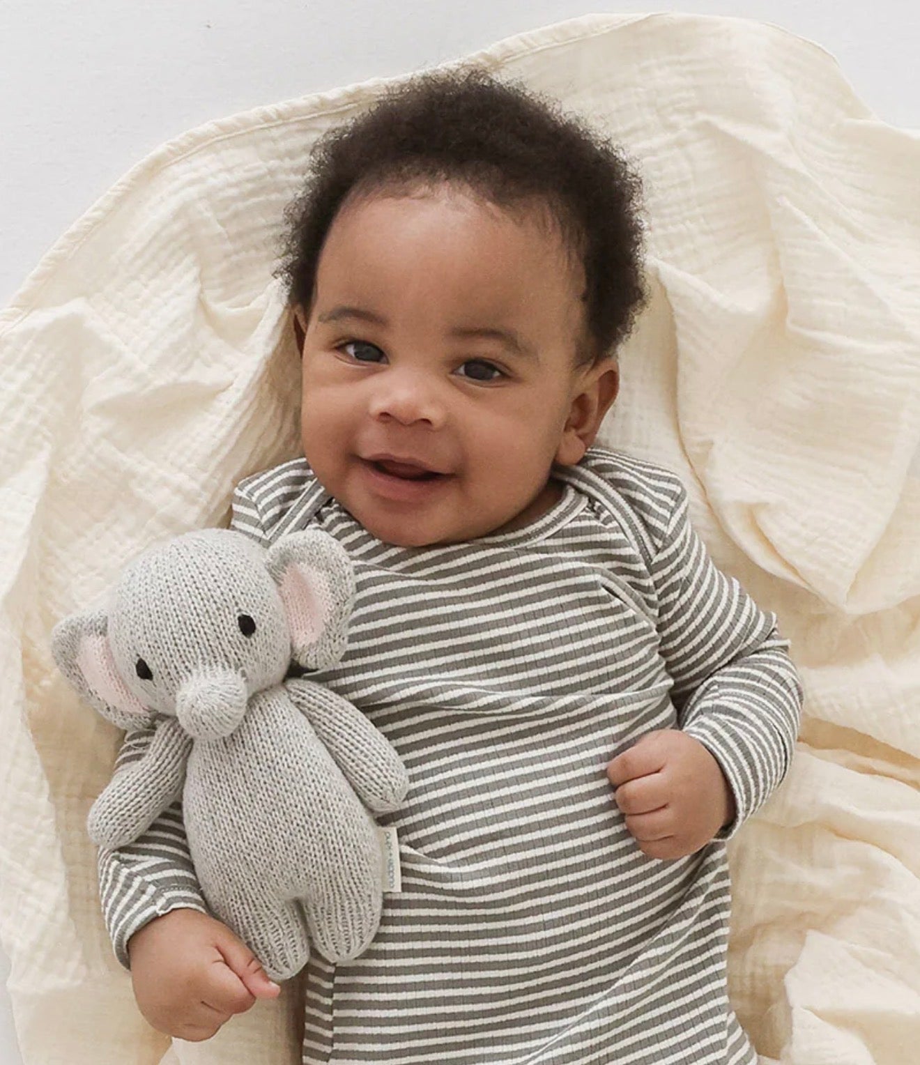 Cuddle + Kind “Baby Elephant” -Grey