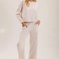 Barefoot Dreams Brushed Fleece Pant-Sand Dune