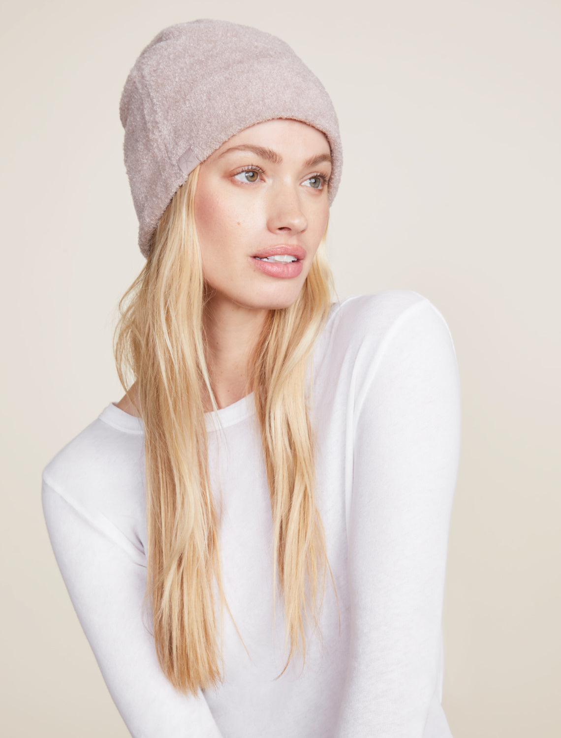 Barefoot Dreams CozyChic Lite® Beanie-Taupe