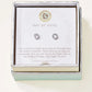 Spartina 449 Sea La Vie Stud Earrings Ray of Hope/Gem-Silver