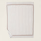 Barefoot Dreams CozyChic® Border Stripe Throw -Sahara/Cream