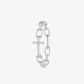 Rizen Chain Breaker Cross Ring-Silver