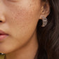 Kendra Scott Krista Lace Huggie Earring - Silver