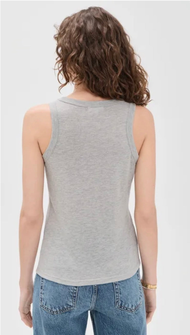 Z Supply Select Airy Tank-Classic Heather Grey