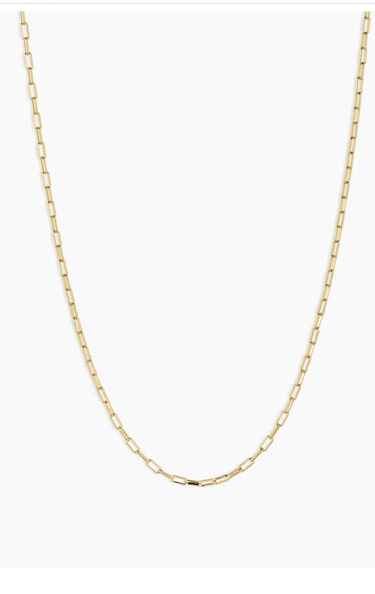 Gorjana Parker Delicate Necklace-Gold 20"