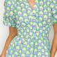 Meet Me in Santorini "Hellenic Petals" Maxi Dress-Green