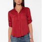 Velvet Heart "Riley" Rolled Tab Sleeve-Festive Red