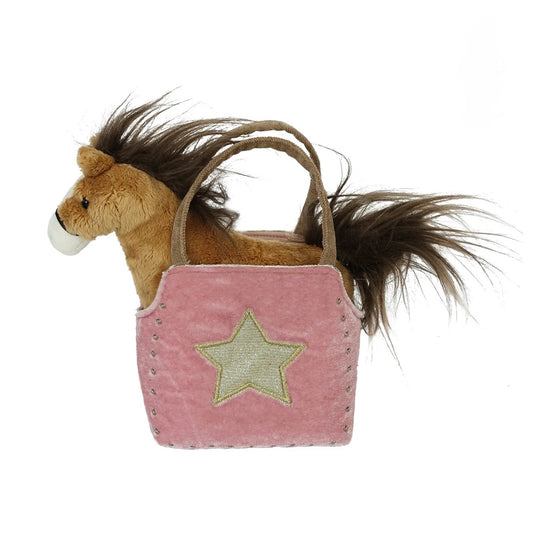 Mon Ami "Truffles" Horse Toy & Purse