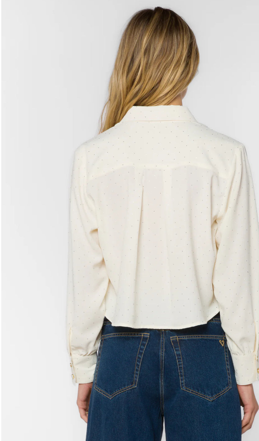 Velvet Heart "Lilith" L/S Top-Vanilla Ice