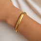 Dean Davidson "Mara" Hinged Bangle-Gold