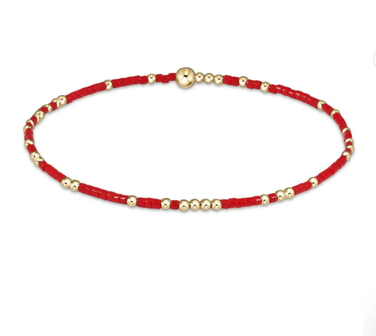 Enewton "Hope Unwritten" Bracelet-Bright Red