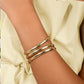 LeMel Goldie Cuff Bracelet- Gold