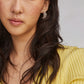 Kendra Scott Krista Lace Huggie Earring - Silver