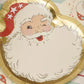 Sophistiplate Die Cut Salad Plate-Vintage Santa