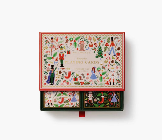 Rifle Paper Co. "Nutcracker" Playing Card Set