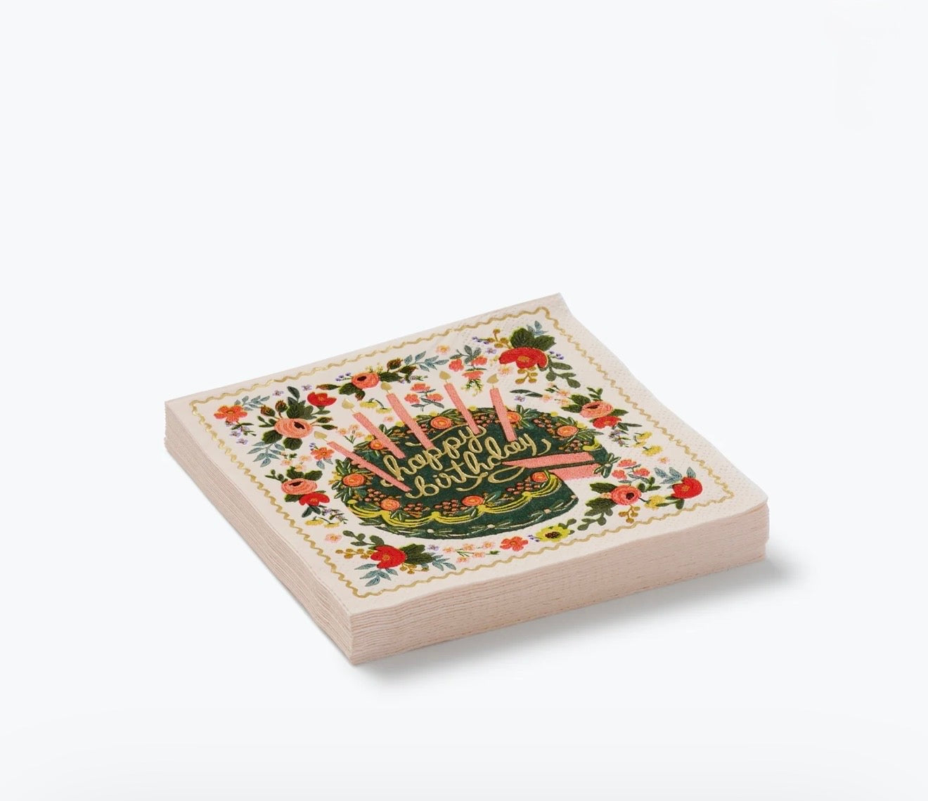 Rifle Paper Co. "Floral Cake" Cocktail Napkins