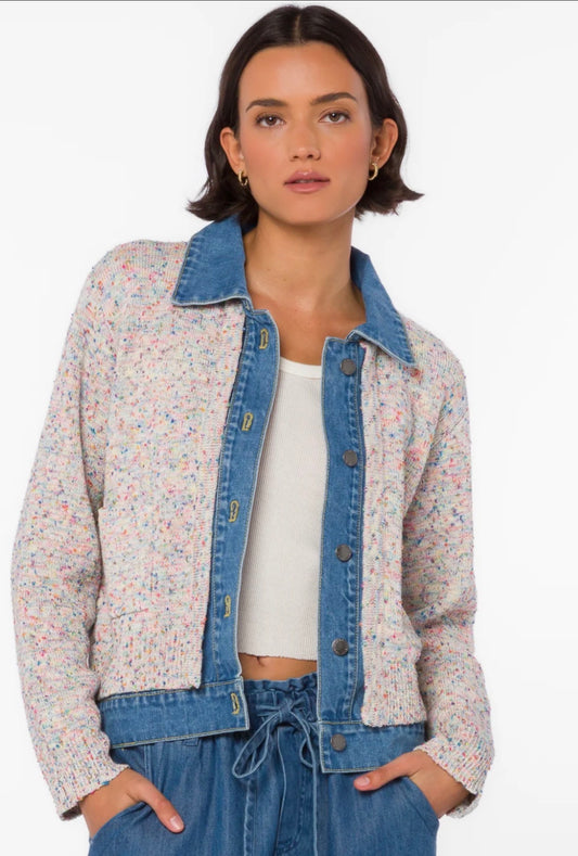 Velvet Heart “Francis” Denim Jacket -Multi