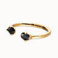 Uno de 50 “Ser Deslumbrante” (be stunning) Bangle Bracelet- Gold/Black