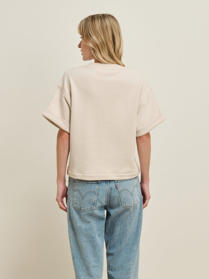 Nation "Bane" Sweatshirt Tee-Champagne