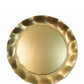Sophistiplate Wavy Salad Plate-Satin Gold