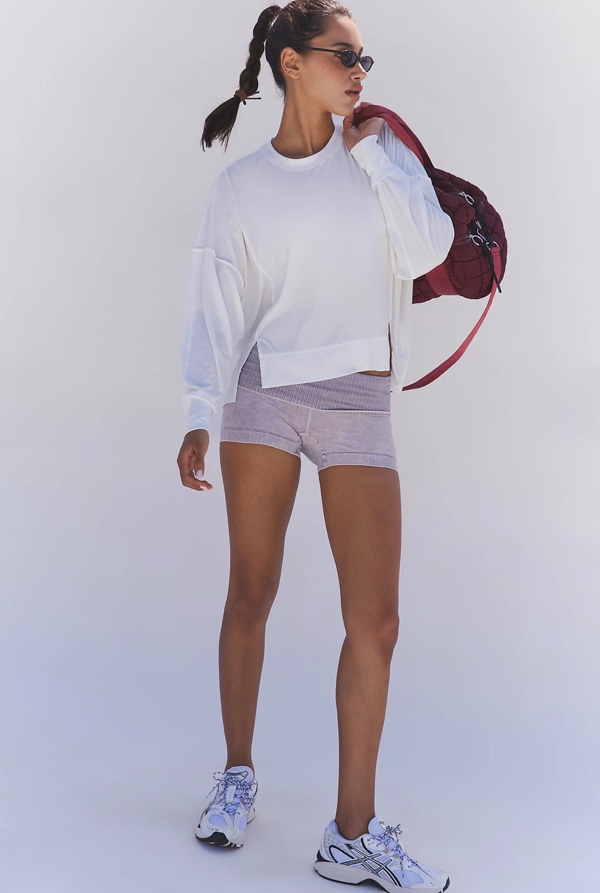 Free People Movement "All My Love" L/S Tee-White