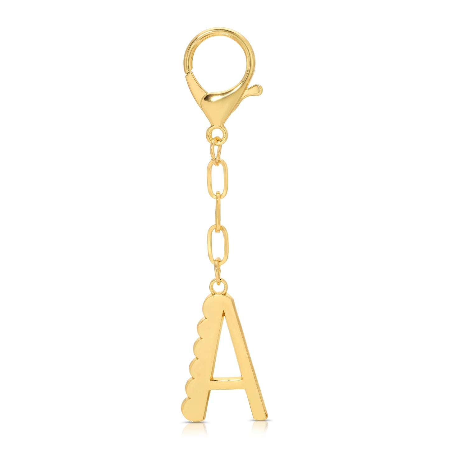 Lucky Feather Bag Charm Letters