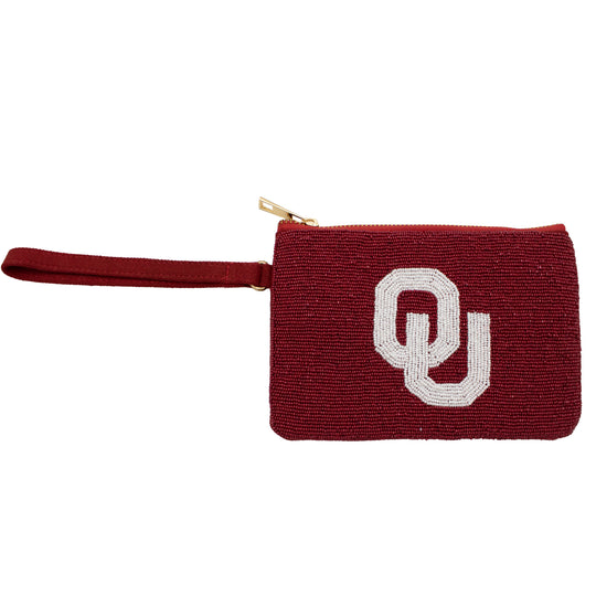 Capri Designs Beaded Zippered Pouch-OU