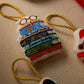 Rifle Paper Co. "Book Club"  Embroidered Ornament