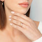 Rizen Chain Breaker Cross Ring-Gold