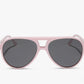 Diff Eyewear “Tosca II” Powder Pink Grey Sunglasses