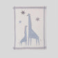 Barefoot Dreams CozyChic® Giraffe Stroller Blanket-Raindrop Multi