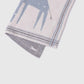 Barefoot Dreams CozyChic® Giraffe Stroller Blanket-Raindrop Multi
