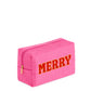 Shiraleah Mara “Merry" Zip Pouch-Pink