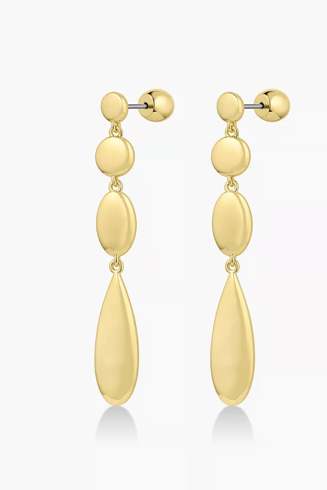 Gorjana Preston Drop Earrings-Gold