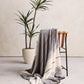Barefoot Dreams CozyChic® Ombre Sarape Throw-Loden Multi