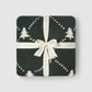 Barefoot Dreams CozyChic® Holiday Tree Blanket-Cream/Rainforest